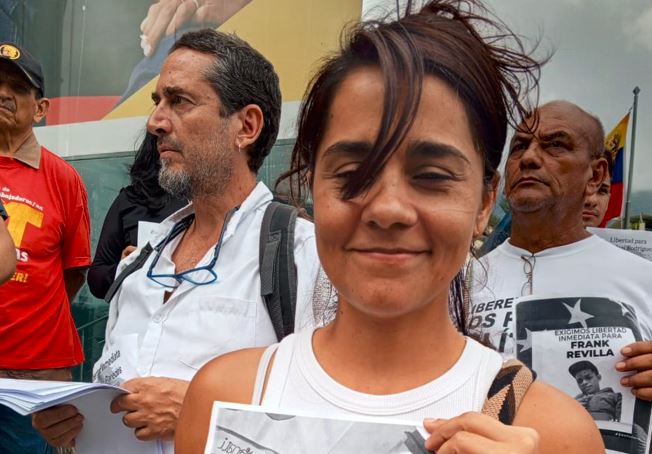 Funcionarios del régimen secuestraron a Martha Lía Grajales, activista que protestó en el TSJ con madres de presos políticos