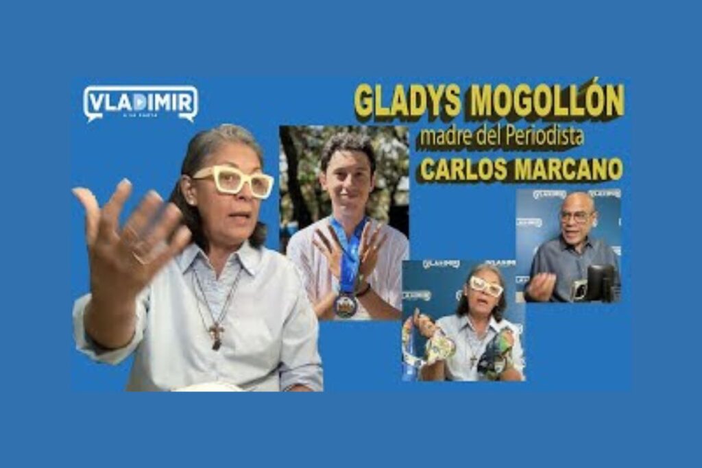 Gladys Mogollón, madre del periodista Carlos Marcano 