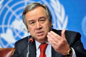 Guterres pide a Venezuela y Estados Unidos «resolver sus diferencias por medios pacíficos»