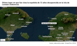 Hallan el cadáver de la española desaparecida hace casi dos meses en Indonesia y hay dos detenidos | europapress.es