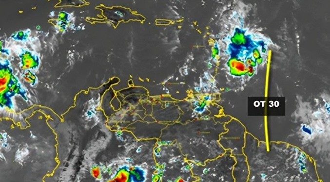 Inameh monitorea entrada de onda tropical N.°30