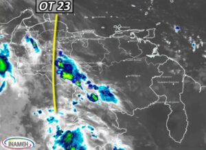 Inameh reportó nubosidad parcial y lluvias en algunas zonas de Venezuela este #3Ago
