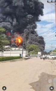 Incendio dejó 2  fallecidos  en empresa en Los Guayos 