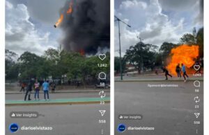Incendio en empresa de químicos de Carabobo dejó un funcionario lesionado con quemaduras