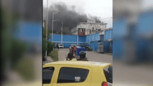Incendio y motín en la cárcel El Bosque de Barranquilla, esto es lo que se sabe