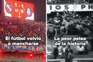 Independiente vs U. de Chile y las peores peleas en la historia del fútbol