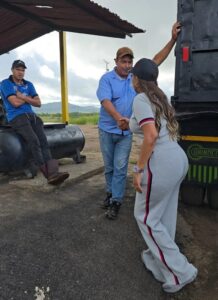 Inspeccionan operatividad en planta de asfalto del municipio Piar