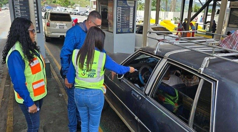 Intt realiza campaña de concienciación vial