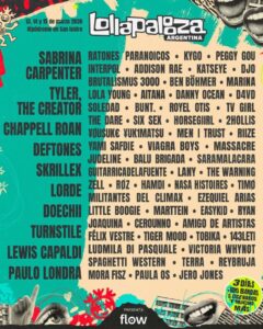 Joaquina participará en Lollapalooza 2026: «Es un honor»