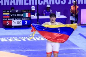 Juan Díaz sumó oro en lucha grecorromana en los Juegos Panamericanos Junior Asu2025 – Correo del Orinoco