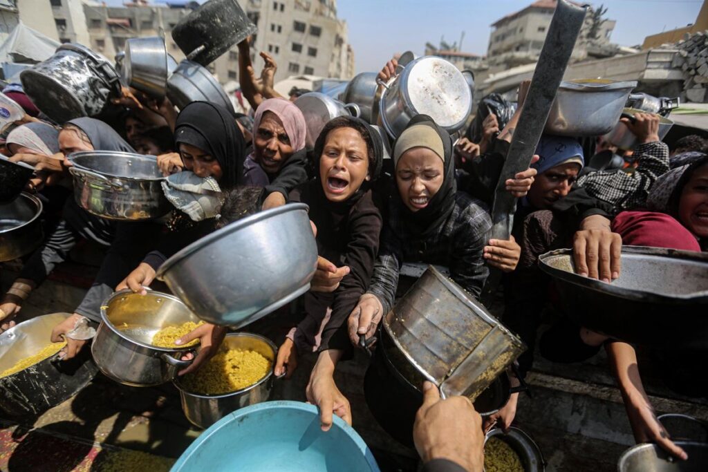 La ONU declara oficialmente la hambruna en la ciudad de Gaza y alrededores