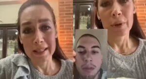 La actriz Rhoda Torres rompió en llanto, exigiendo la liberación de su hijo preso en El Rodeo I (VIDEO)