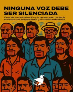 Laboratorio de Paz exige cese de persecución política