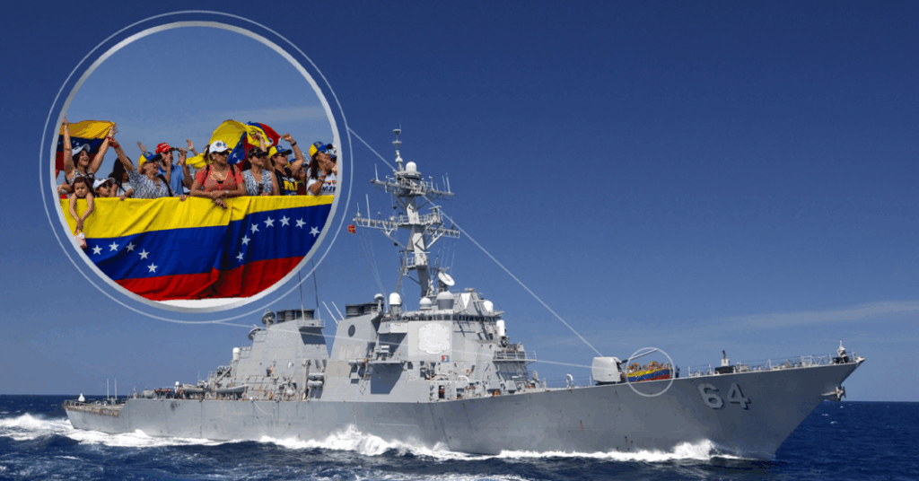 Llega la primera ola de migrantes venezolanos a los destructores americanos