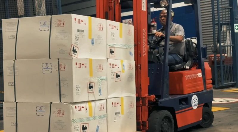 Llegan al país 226 mil dosis de vacunas contra la fiebre amarilla