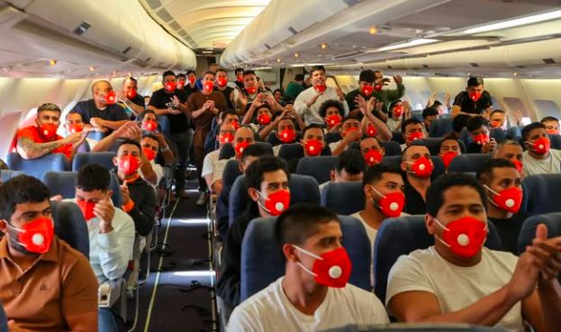Llegó a Maiquetía un nuevo vuelo procedente de Honduras con más de 200 venezolanos deportados