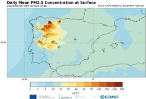 Los incendios provocan las mayores emisiones en España desde al menos 2003 | europapress.es