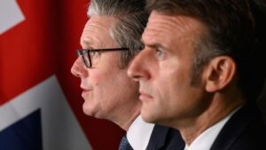 Macron pide «presión» sobre Rusia para lograr la paz en Ucrania mientras Starmer y Meloni aplauden a Trump | elperiodico.com