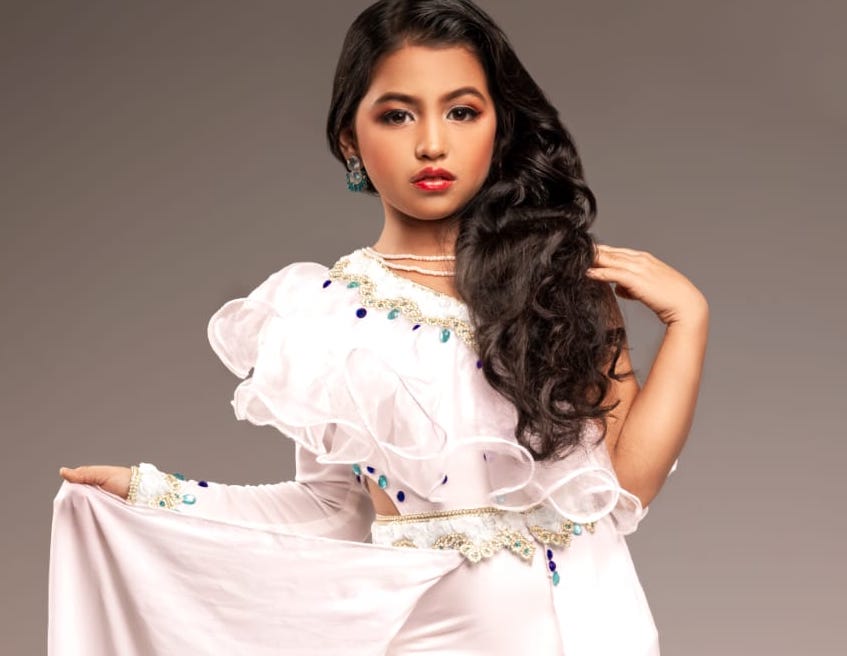 Mía Oropeza va al Miss Crystal Models Venezuela 2025
