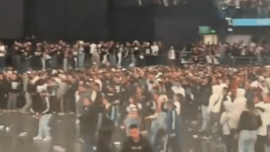 Movistar Arena se pronuncia sobre riñas en el concierto de Damas Gratis y líder de barra brava crítica la falta de controles en entradas al recinto