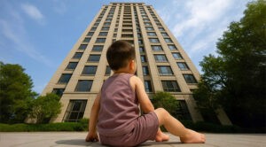Niño de tres años cae del piso 18 y sobrevive gracias a un árbol en China
