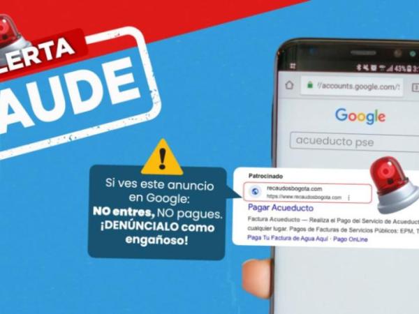 No caiga: Acueducto alerta a usuarios sobre páginas falsas para pagar la factura | Finanzas | Economía