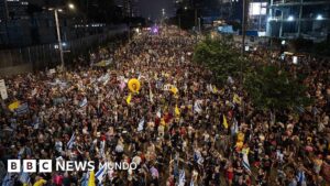 «Nos negamos a seguir con esta guerra política de Netanyahu», miles de personas protestan en Israel por el plan de ocupación de la ciudad de Gaza
