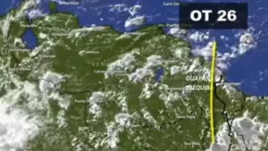 Onda tropical 26 llega a Venezuela