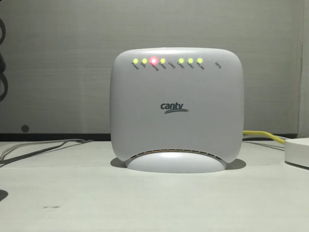 Pariata sin internet de Cantv