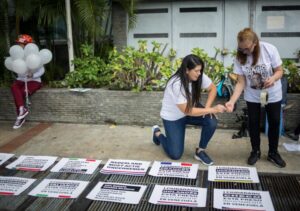 Piden medidas de protección para Andreína y Margareth Baduel quienes han denunciado acto de hostigamiento por funcionarios