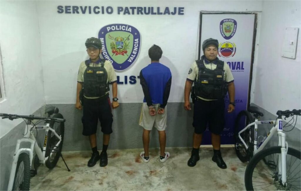 Policía de Valencia capturó al sujeto que apuñaló a un hombre en la avenida Cedeño