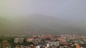 Polvo del Sahara limita la nubosidad en gran parte de Venezuela