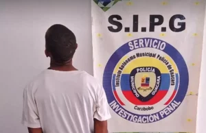 Por daños a la propiedad fue detenido en Guacara