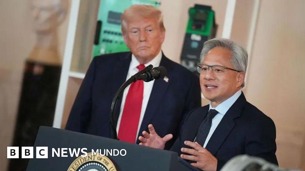 Por qué el gobierno de EE.UU. se quedará con parte de los ingresos de Nvidia, la empresa con el mayor valor de mercado del mundo