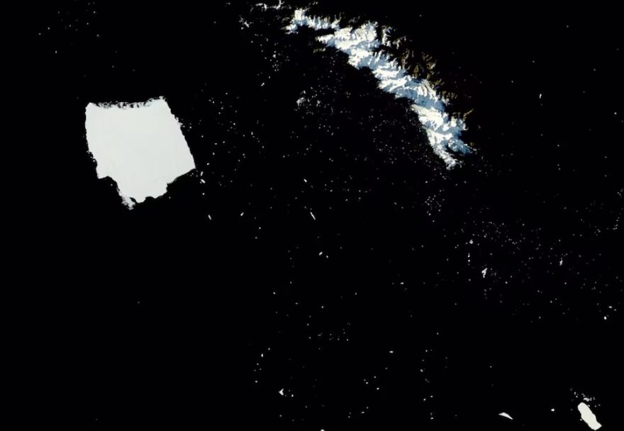 Preocupación científica por la fragmentación del iceberg A-76 en el Atlántico Sur - AlbertoNews
