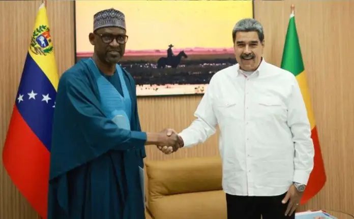 Presidente Maduro se reúne con el canciller de Mali