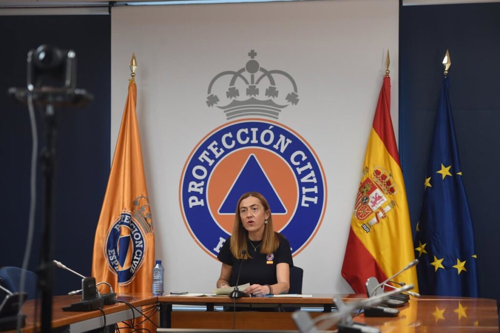 Protección Civil señala una "evolución muy favorable" de la situación de los 7 incendios activos en España