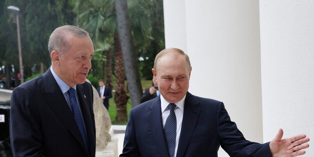 Putin habla con Erdogan en plena negociación de una cumbre con Zelenski