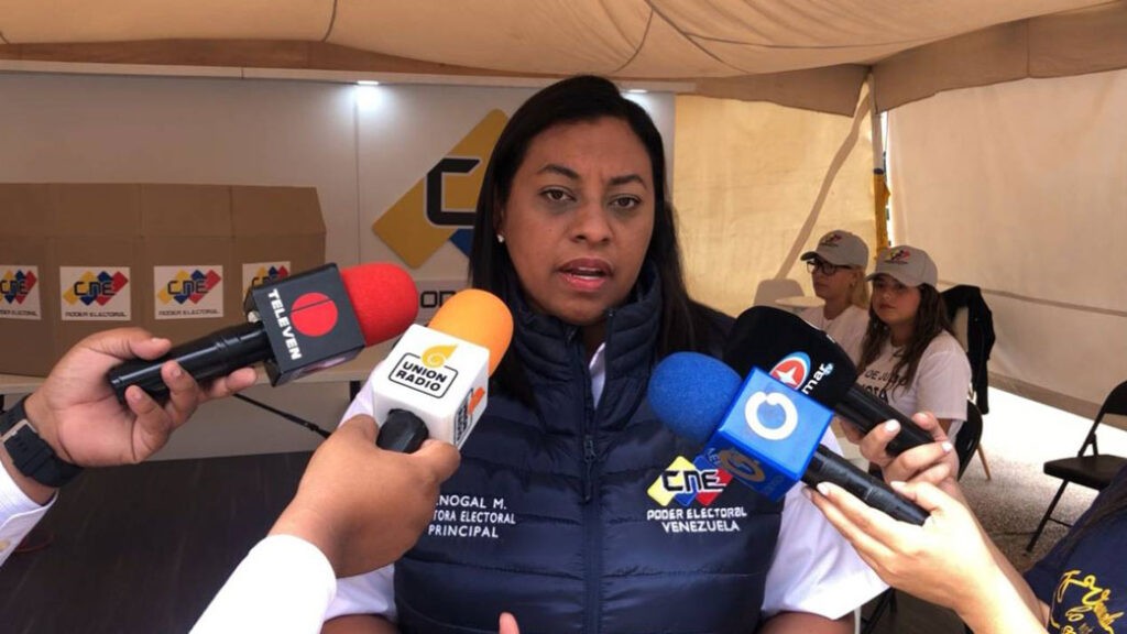 Rectora principal del CNE rechaza cualquier injerencia extranjera