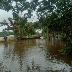 Río Orinoco supera alerta roja en Delta Amacuro 