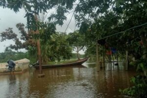 Río Orinoco supera la alerta roja en Delta Amacuro y deja 70 comunidades inundadas
