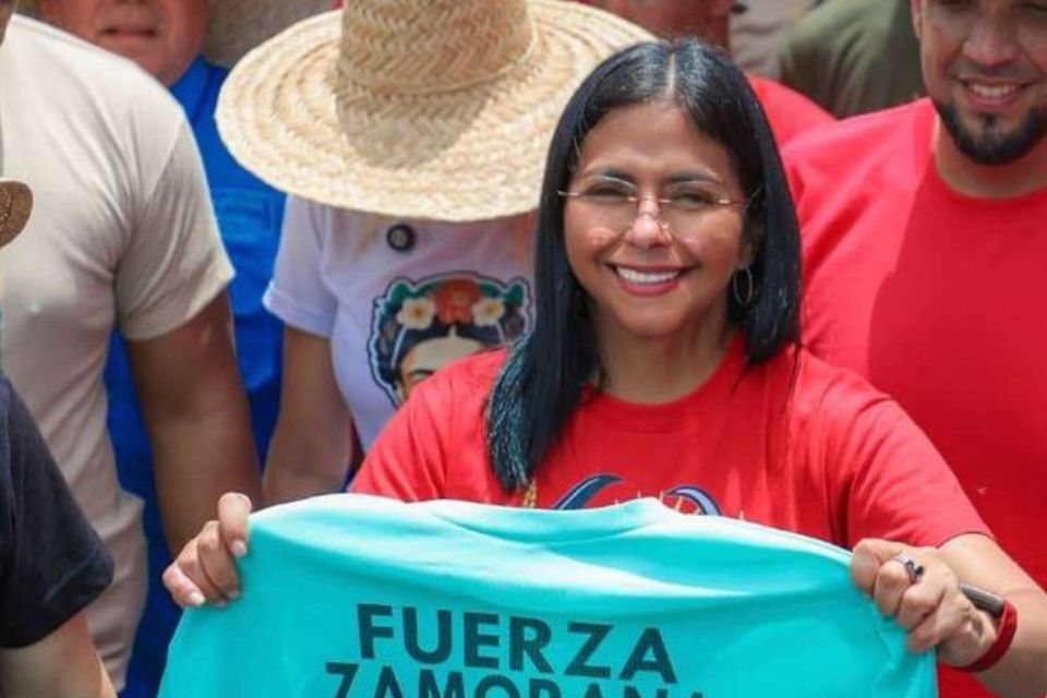Delcy Rodríguez a EEUU