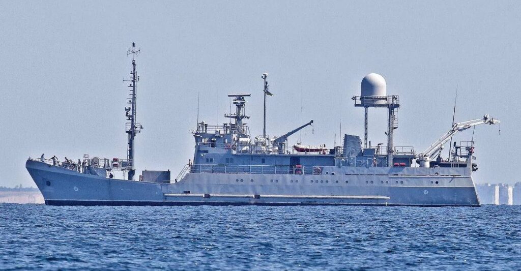 Rusia hundió buque de reconocimiento ucraniano en la desembocadura del Danubio
