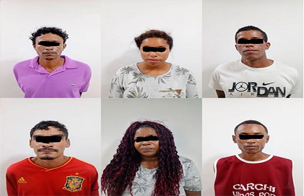 Seis detenidos por microtráfico en La Guaira