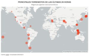 TERREMOTOS HOY | Terremotos hoy, 19 de agosto: consulta dónde ha habido sismos y su escala en España y resto del mundo, en tiempo real | elperiodico.com