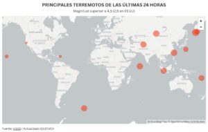 TERREMOTOS HOY | Terremotos hoy, 28 de agosto: consulta dónde ha habido sismos y su escala en España y resto del mundo, en tiempo real | elperiodico.com