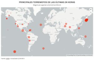 TERREMOTOS HOY | Terremotos hoy, 3 de agosto: consulta dónde ha habido sismos y su escala en España y resto del mundo, en tiempo real | elperiodico.com