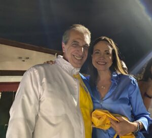 «Te recibiremos pronto en libertad», María Corina Machado recuerda a Biagio Pilieri a un año de su detención arbitraria