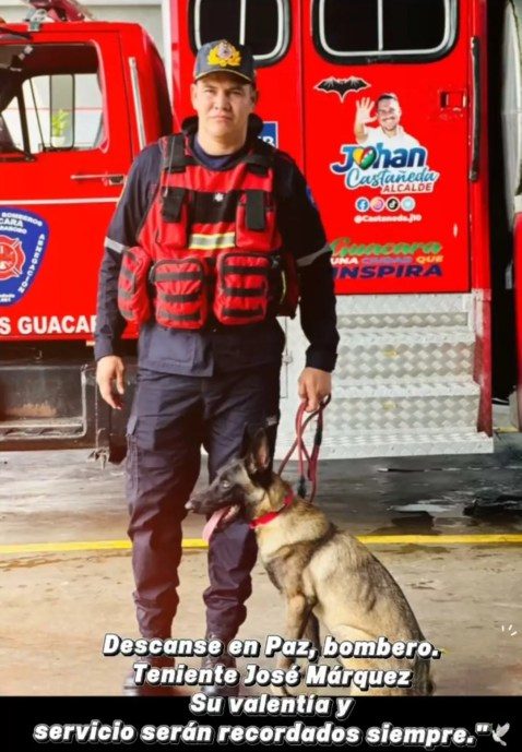 Teniente de Bomberos de Guacara falleció  atropellado  por grúa en Yagua
