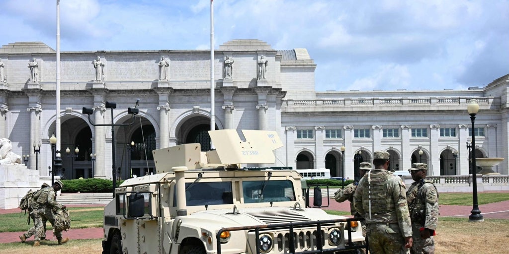 Tensión y miedo en el nuevo Washington militarizado